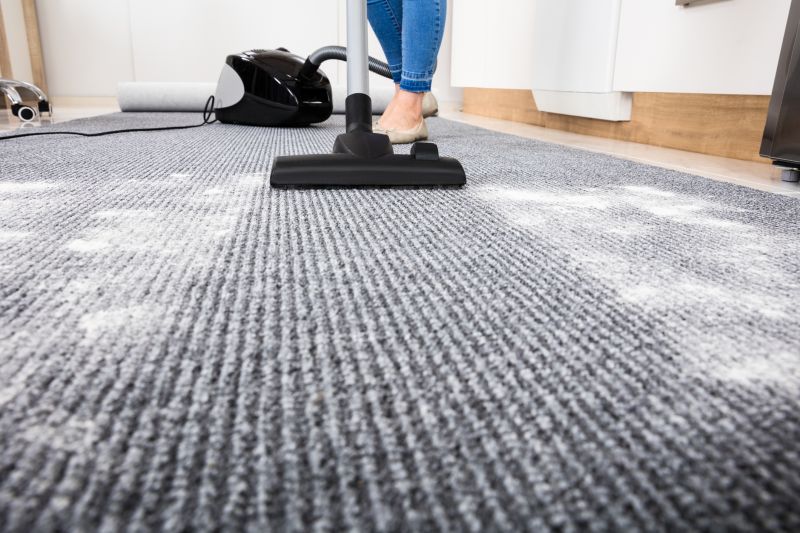 Vacuuming a Carpet